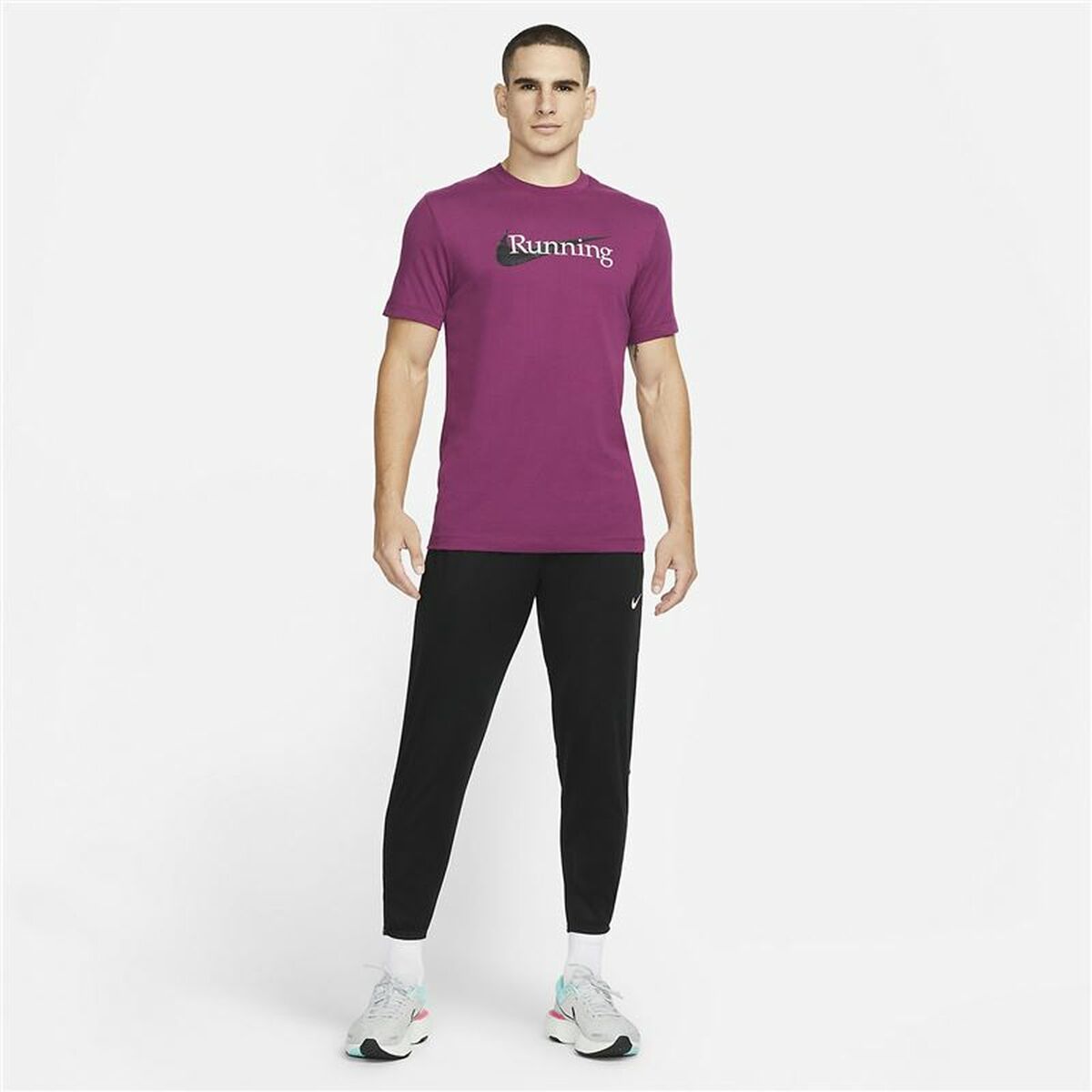 Nike Dri-FIT Men's T-Shirt - Violet von Nike | BYAG.