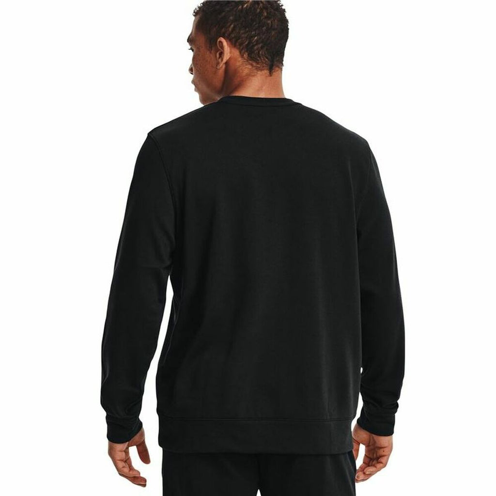 Under Armour Herren Langarm T-Shirt Logo Crew Schwarz – Produktansicht 11