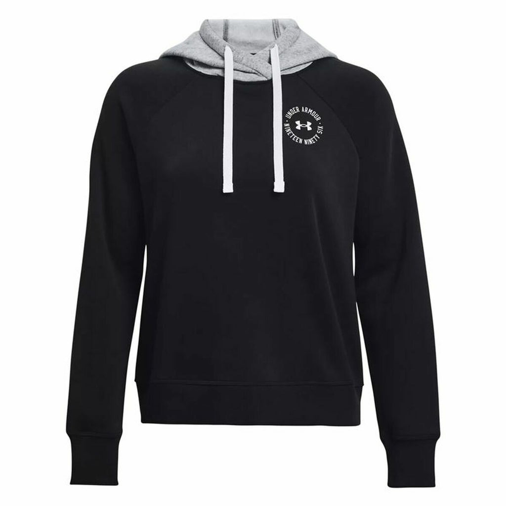 Under Armour Herren Hoodie Rival Fleece CB Schwarz – Produktansicht 6