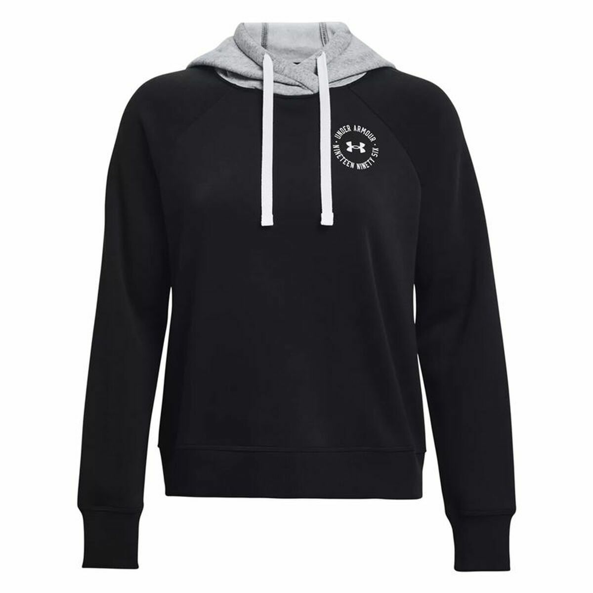 Under Armour Herren Hoodie Rival Fleece CB Schwarz – Produktansicht 4