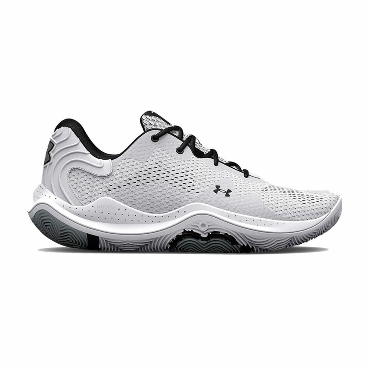 Under Armour Spawn 4 Men's Basketball Shoes - Grey von Under Armour | BYAG.