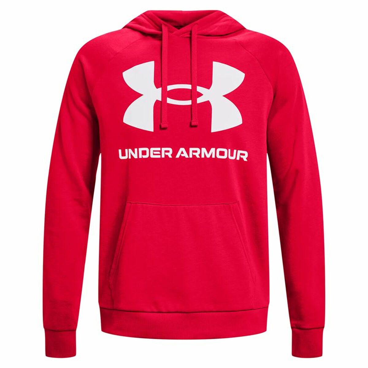 Men’s Hoodie Under Armour Rival Big Logo Red
