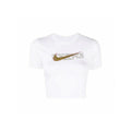 Nike T-Shirt Slim CRP Swoosh Women's T-Shirt - White von Nike | BYAG.
