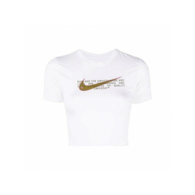 Nike T-Shirt Slim CRP Swoosh Women's T-Shirt - White
