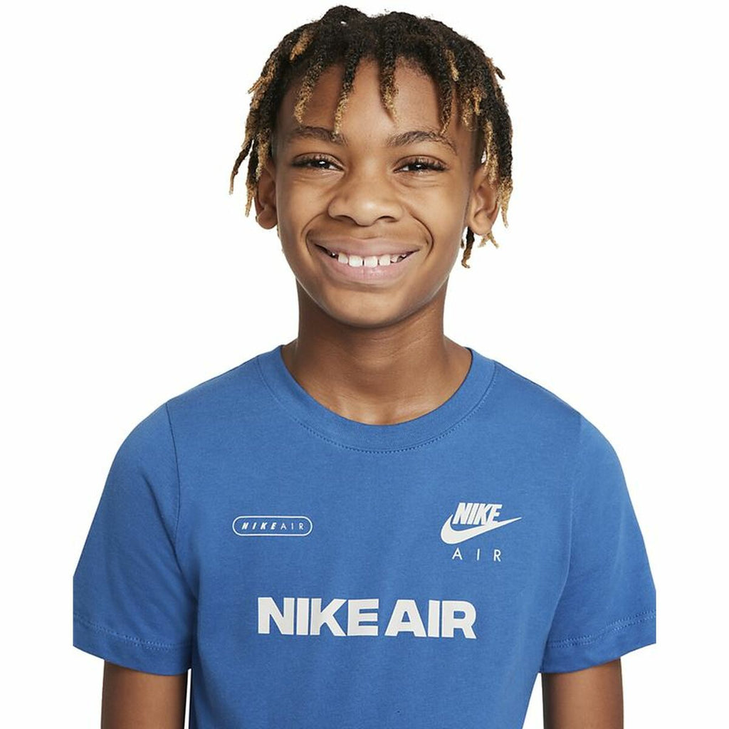 Nike Air Boys' T-Shirt - Blue von Nike | BYAG.