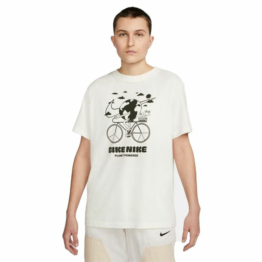 Nike Bike Men's T-Shirt - White von Nike | BYAG.