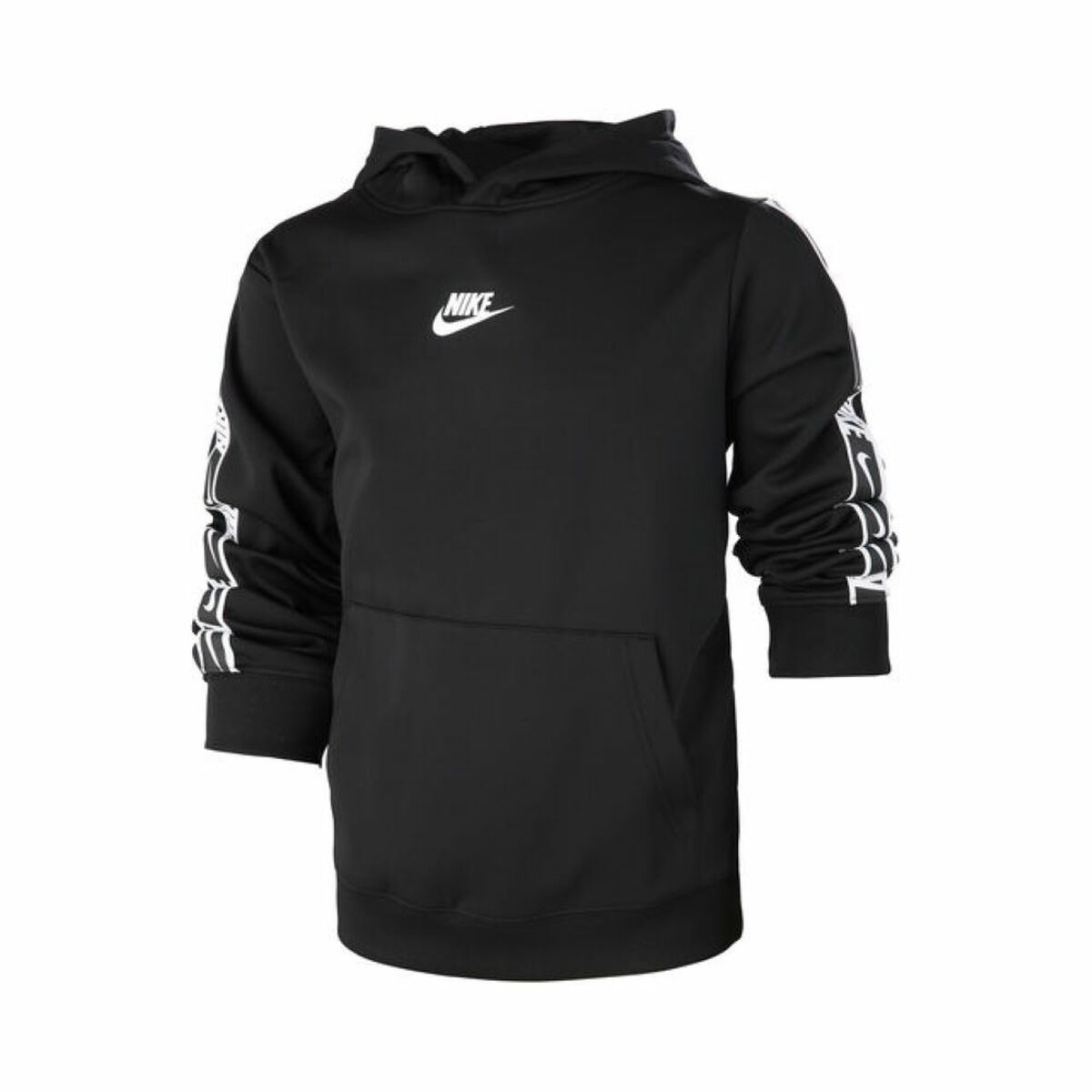 Nike Repeat PK PO Kids' Hoodie - Black von Nike | BYAG.