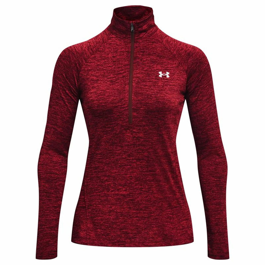 Women’s Sweatshirt without Hood Under Armour Tech Twist Dark Red