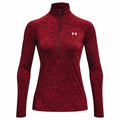 Women’s Sweatshirt without Hood Under Armour Tech Twist Dark Red