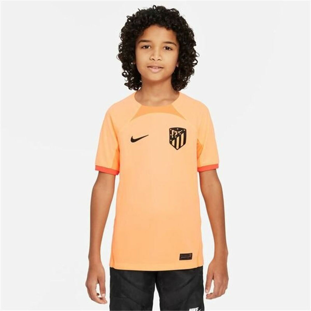 Nike Short-sleeved Atlético Madrid Boys' Football Shirt - Orange von Nike | BYAG.