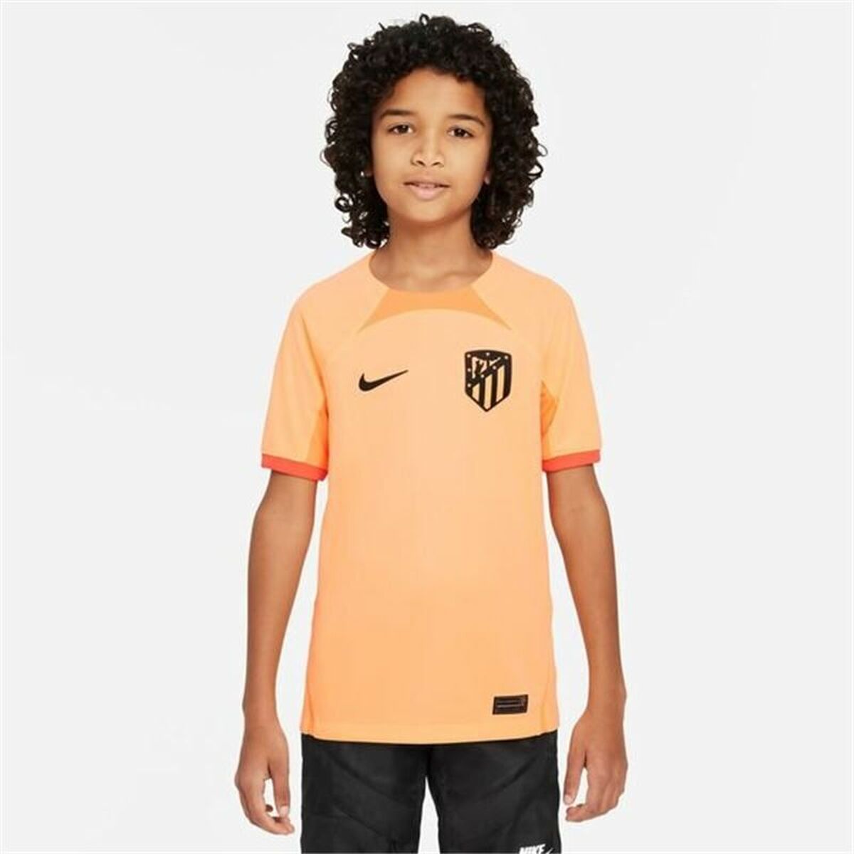 Nike Short-sleeved Atlético Madrid Boys' Football Shirt - Orange von Nike | BYAG.