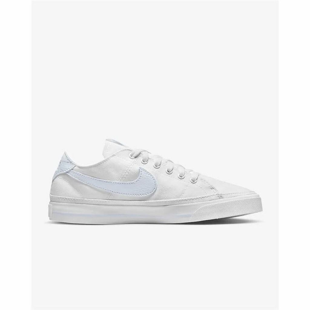 Nike Court Legacy Canvas Women's Trainers - White von Nike | BYAG.
