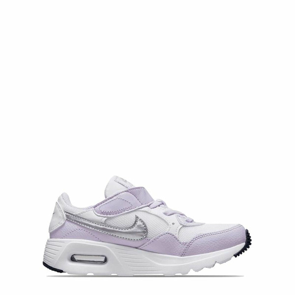 Nike Air Max SC Girls' Running Shoes - White, Lilac von Nike | BYAG.