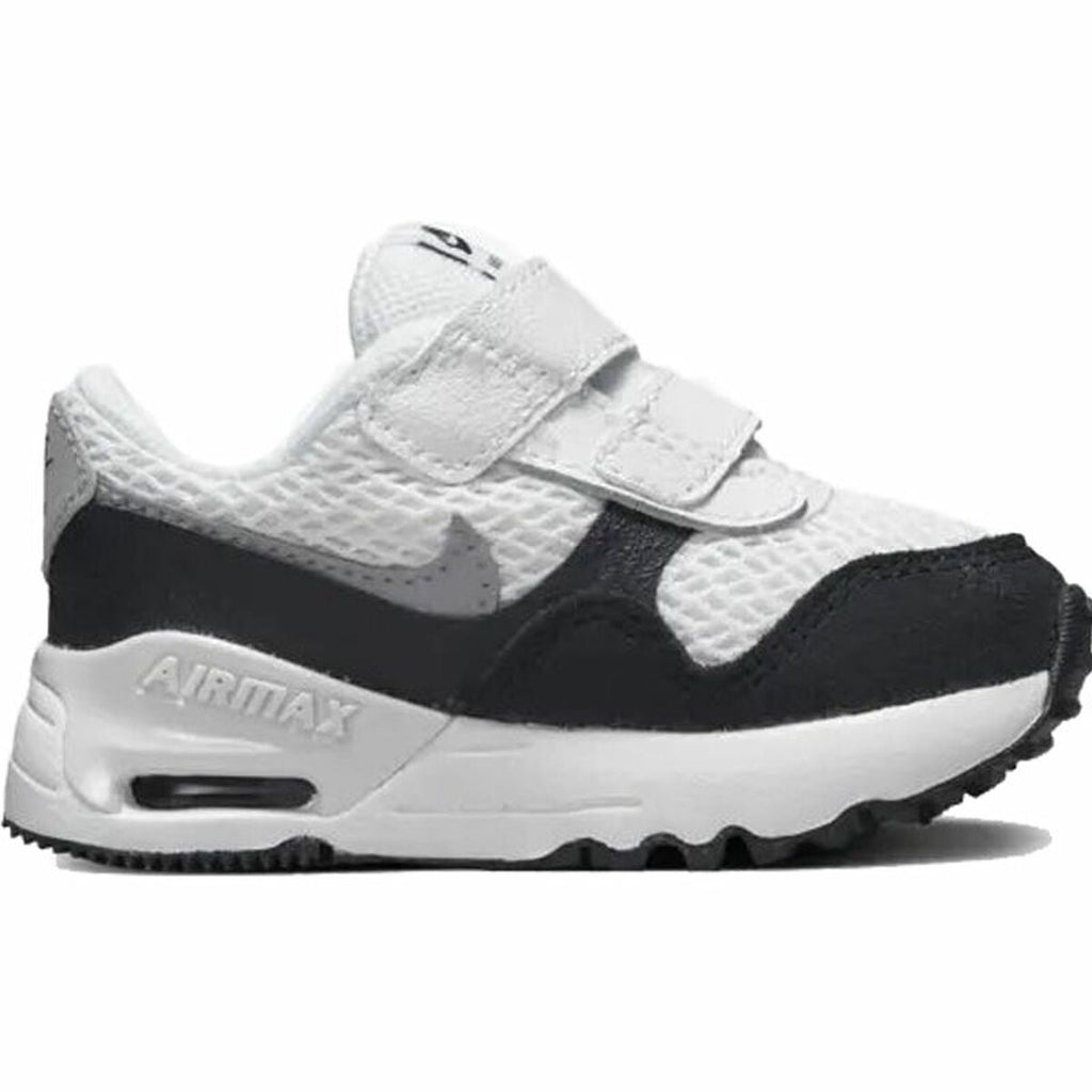 Nike Air Max Systm Baby Trainers - White, Black von Nike | BYAG.