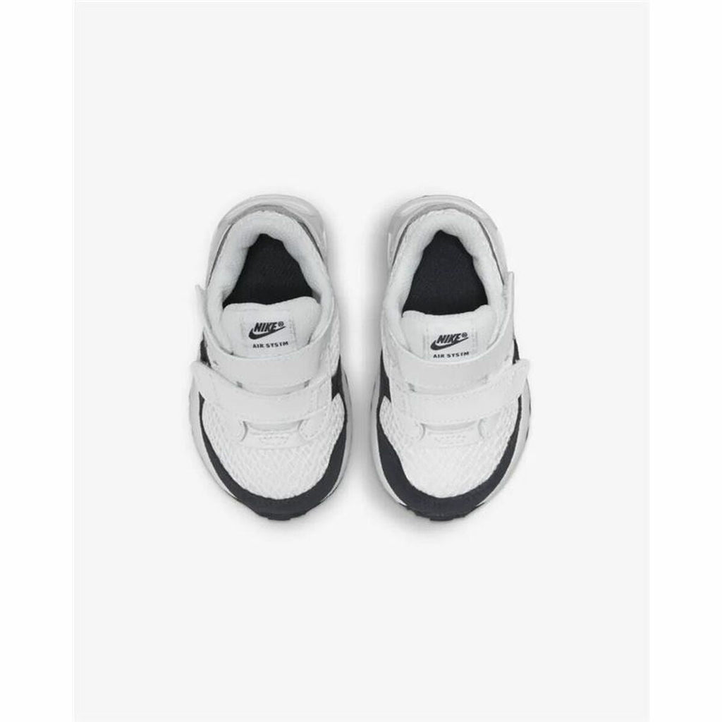 Nike Air Max Systm Baby Trainers - White, Black von Nike | BYAG.