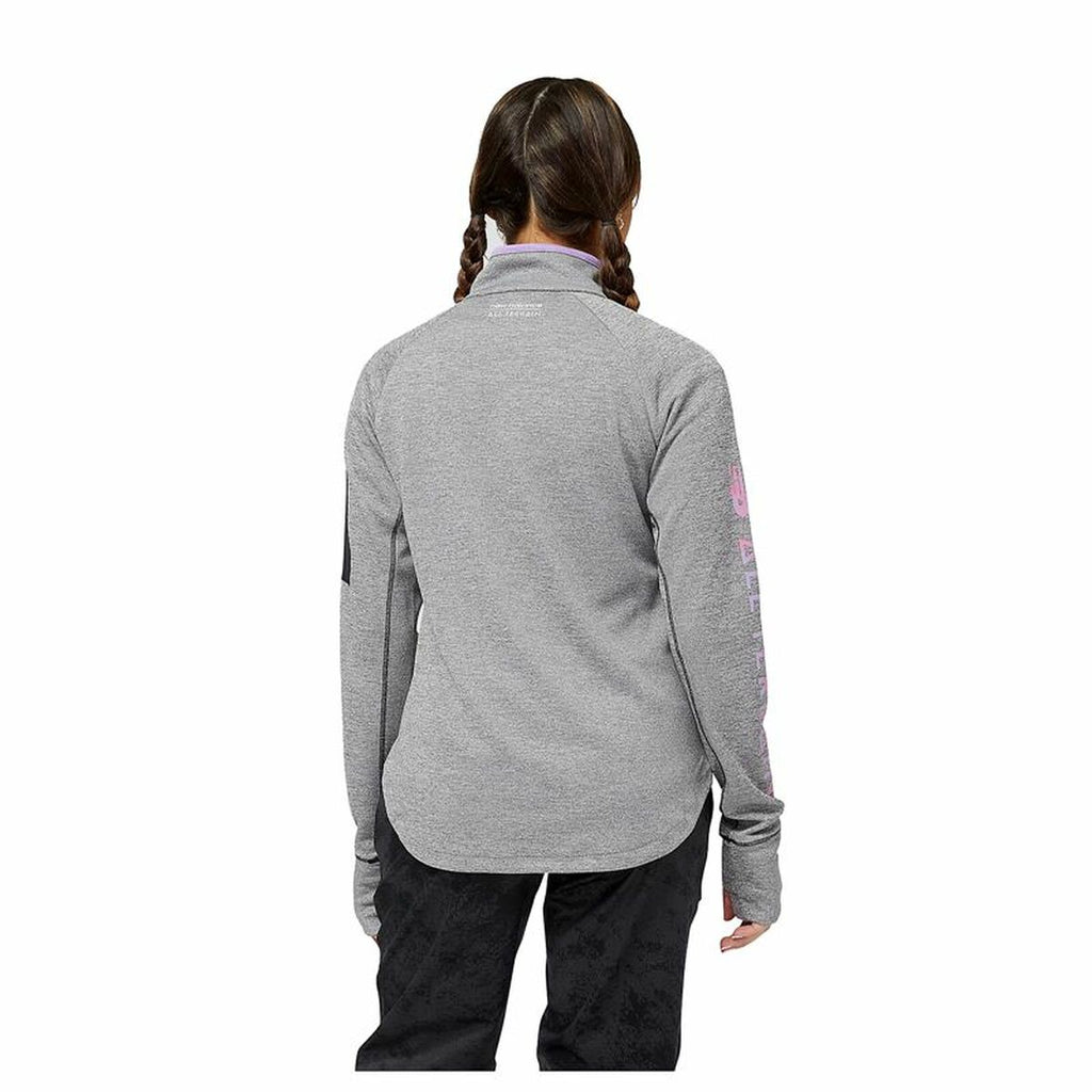 Women’s Sweatshirt without Hood New Balance Impact Run AT Grey