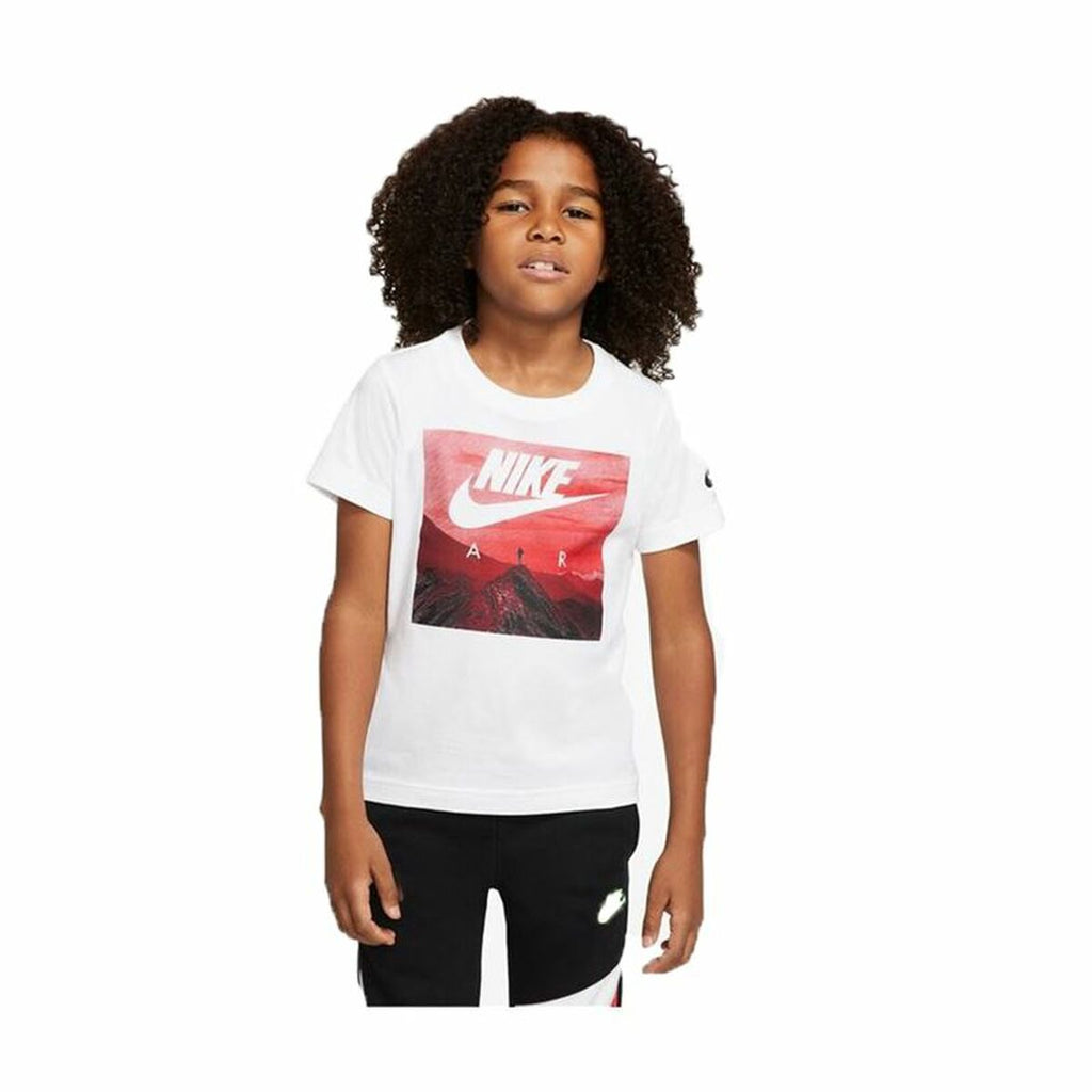 Nike Air View Boys' T-Shirt - White von Nike | BYAG.