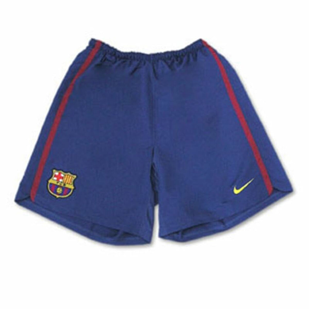 Nike FC Barcelona Home 06 07 Football Men's Shorts - Blue von Nike | BYAG.