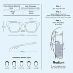 Polaroid Damen-Sonnenbrille PLD6051GS-35J – Produktansicht 6
