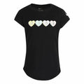 Nike Sweet Hearts Girls' T-Shirt - Black von Nike | BYAG.