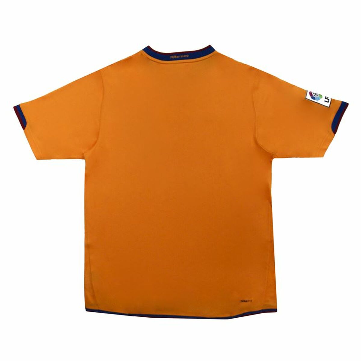 Nike Football Futbol Club Barcelona 07-08 Away (third Kit) Men's T-Shirt - Orange von Nike | BYAG.