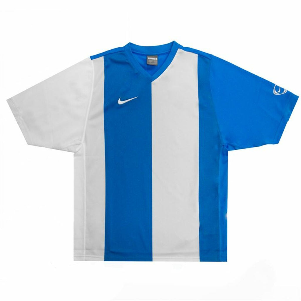 Nike Short-sleeved Logo Men's Football Shirt - White, Blue von Nike | BYAG.