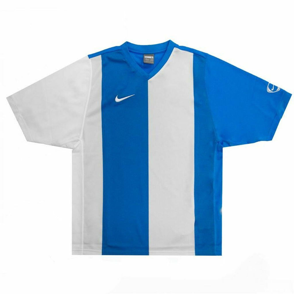 Nike Short-sleeved Logo Men's Football Shirt - White, Blue von Nike | BYAG.