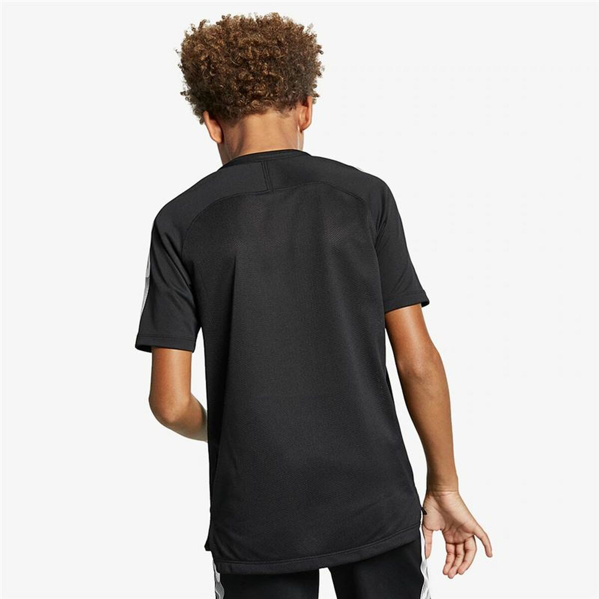 Nike Breathe Dri-FIT Squad Boys' T-Shirt - Black von Nike | BYAG.