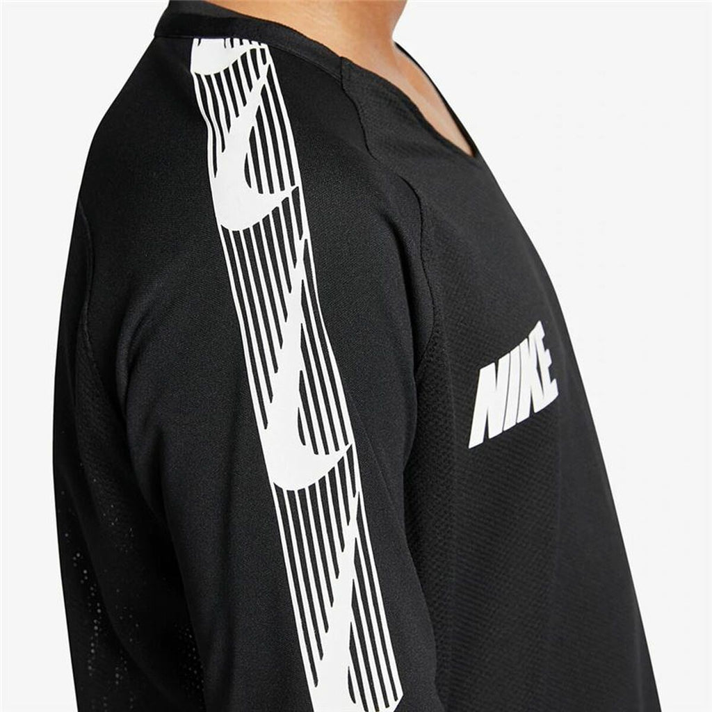 Nike Breathe Dri-FIT Squad Boys' T-Shirt - Black von Nike | BYAG.