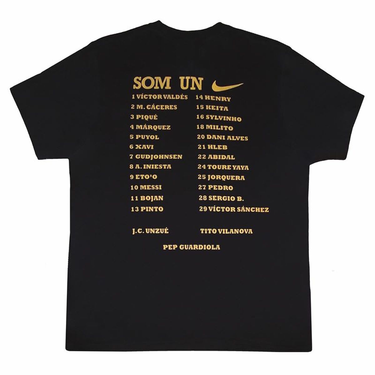 Nike Short-sleeved Barça Triplete Men's Shirt - Black von Nike | BYAG.