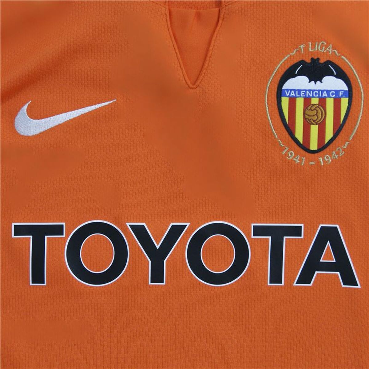 Nike Valencia CF 07 08 Away Boys' Shirt - Orange von Nike | BYAG.