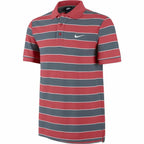 Nike Polo Shirt Matchup Stripe 2 Men's Polo Shirt - Grey, Red von Nike | BYAG.