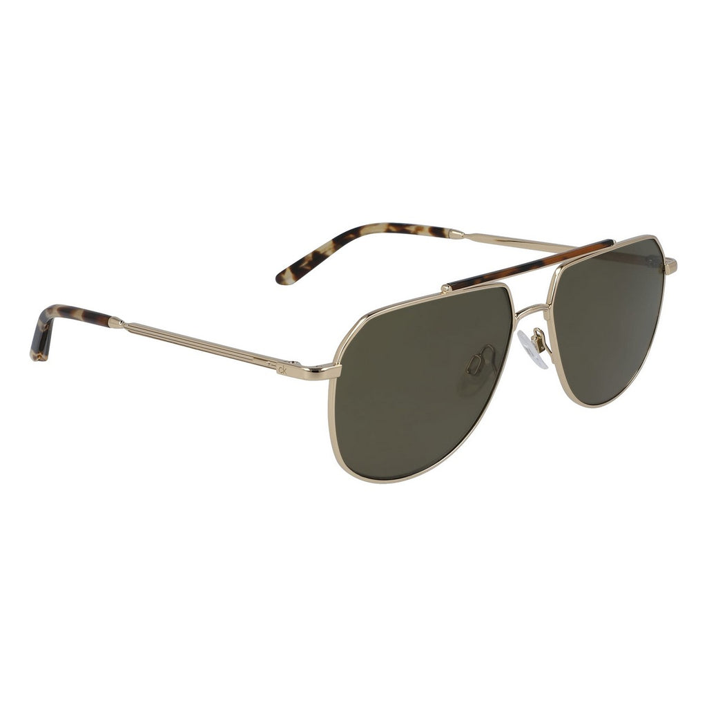 Calvin Klein Herren Sonnenbrille CK20132S-717 Gold ø 57 mm