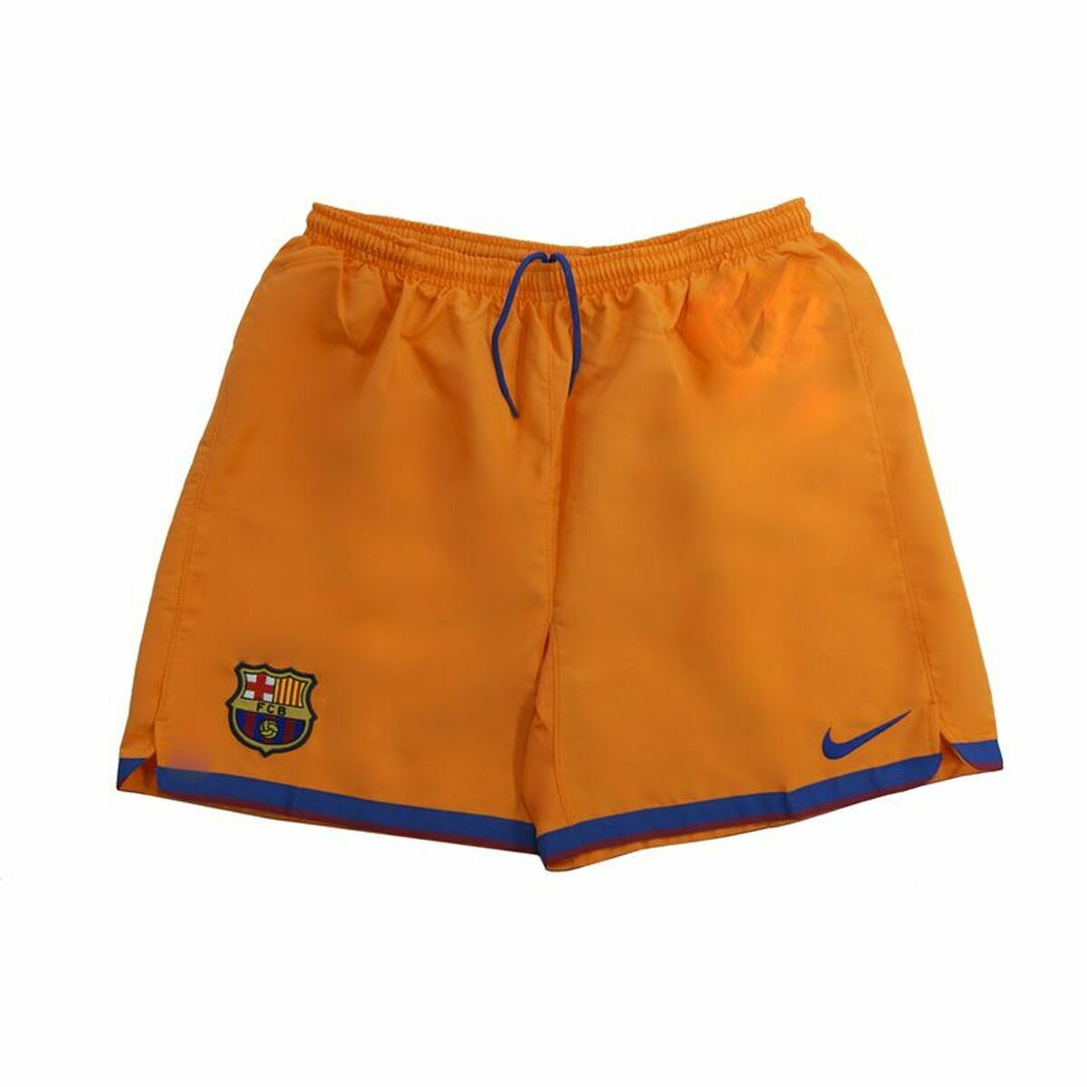 Nike FC Barcelona Third Kit 07 08 Football Boys' Shorts - Orange von Nike | BYAG.