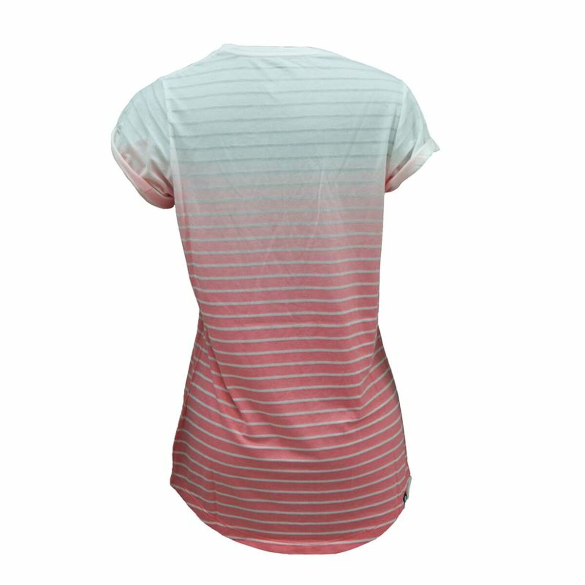 Nike SS Dip Dye Burnout Unisex T-Shirt - Red, White von Nike | BYAG.