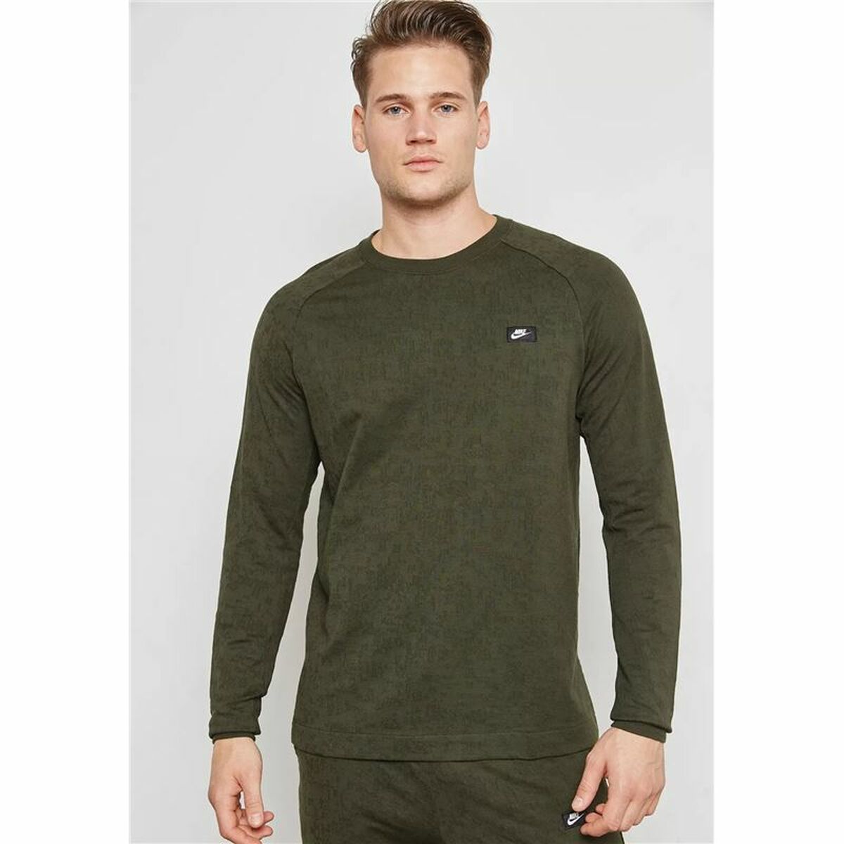 Nike Without Hood Modern Men's Hoodie - Green von Nike | BYAG.