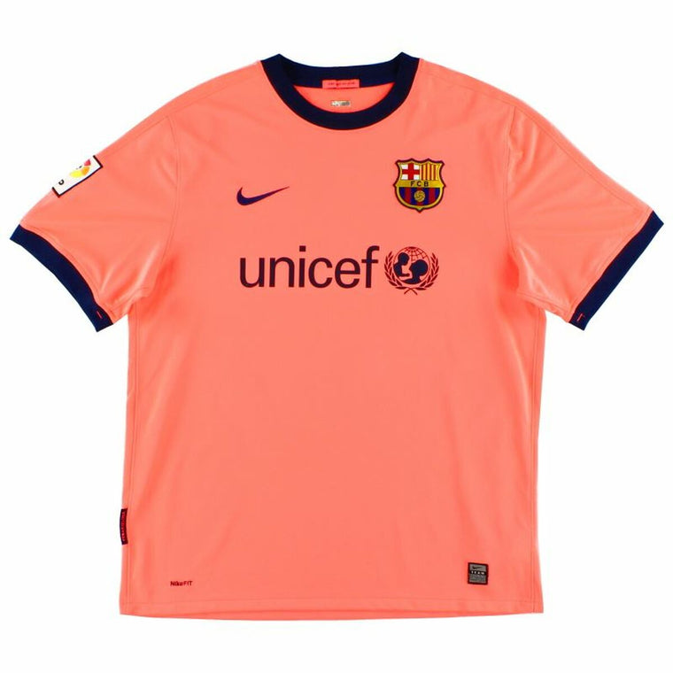 Nike Football Futbol Club Barcelona 10-11 Away (third Kit) Kids' T-Shirt