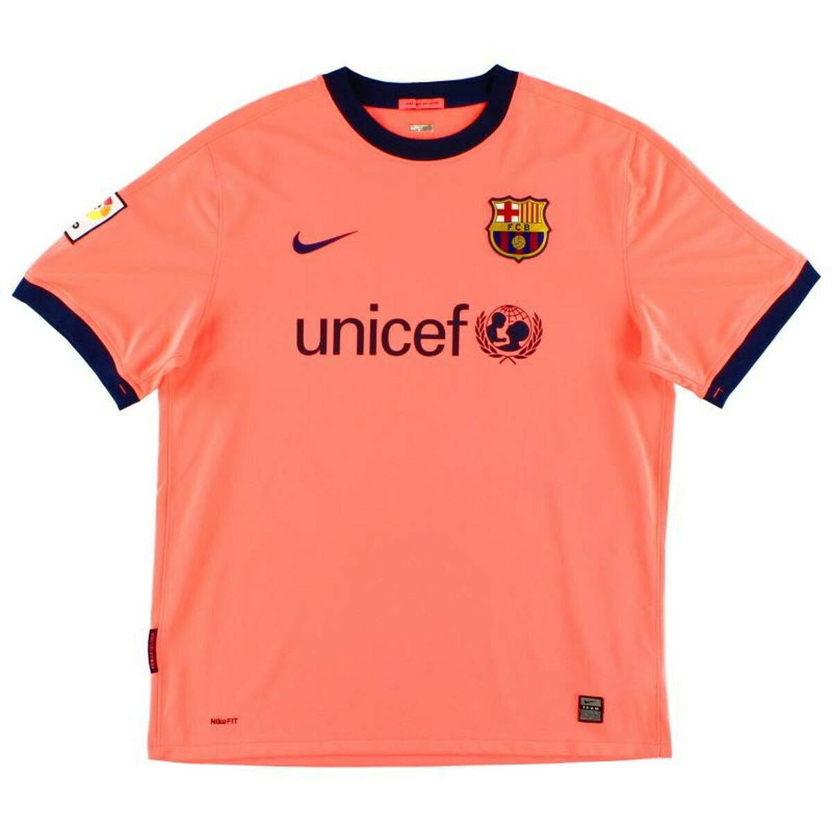 Nike Football Futbol Club Barcelona 10-11 Away (third Kit) Kids' T-Shirt von Nike | BYAG.