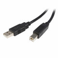 Startech USB A to USB B Kabel USB2HAB1M Schwarz – Produktansicht 1