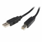 Startech USB A to USB B Kabel USB2HAB1M Schwarz – Produktansicht 1