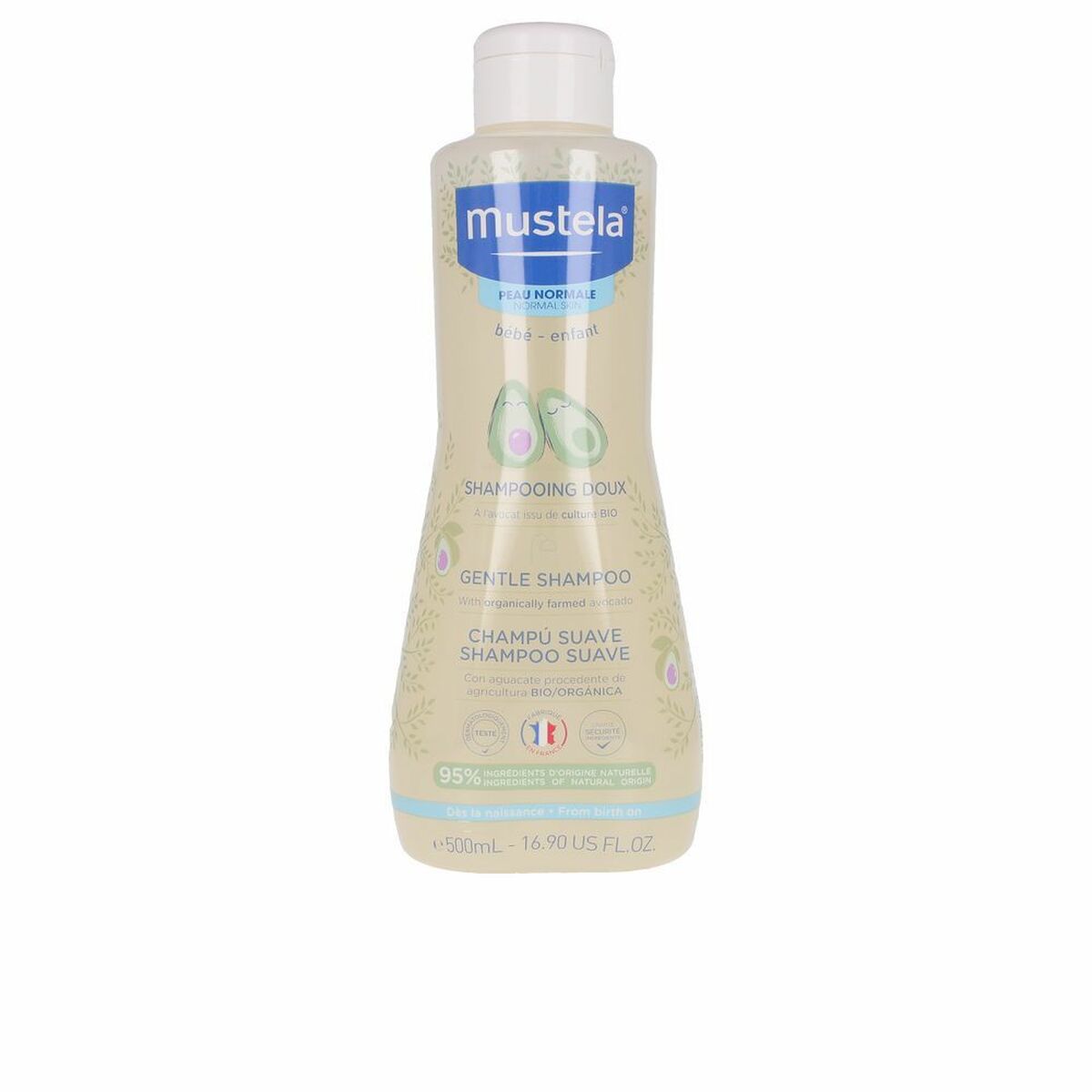 Mustela Kinder-Shampoo SCS07720 500 ml – Produktansicht 1