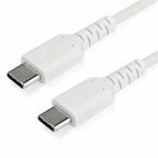 Startech Kabel USB C RUSB2CC1MW Weiß 1 m – Produktansicht 1