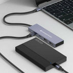Conceptronic USB USB-Hub HUBBIES13G Grau – Ansicht 4