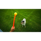 Hunter Ball Launcher für Dogs Gelb Orange Rubber Ball – Produktansicht 3
