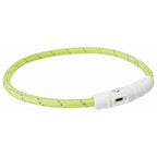 Trixie LED-Halsband für Haustiere Flash USB Grün – Produktansicht 3