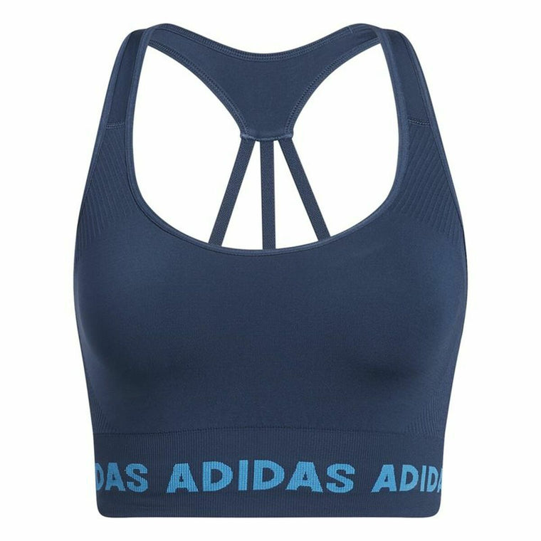 Adidas Bra Aeroknit Women's Sports & Outdoors - Blue