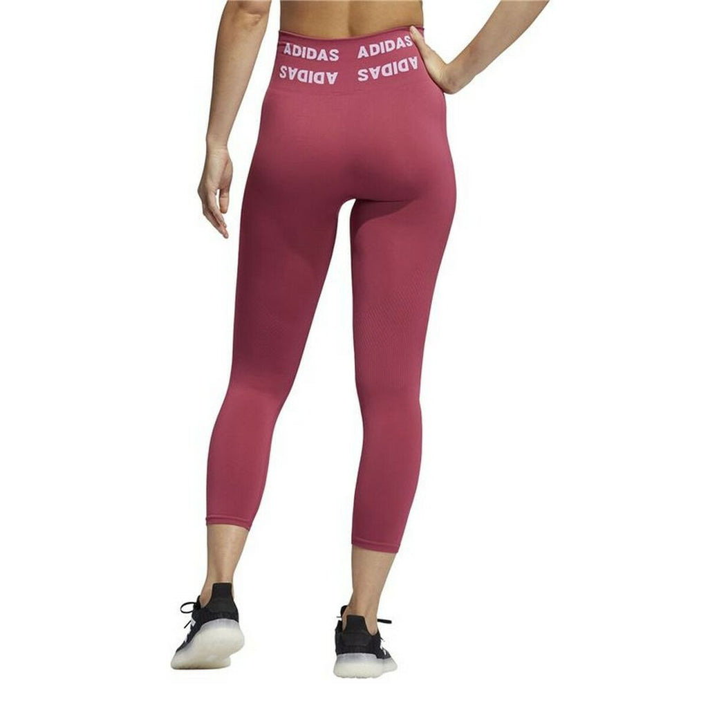 Adidas Aeroknit High-rise Women's Leggings - Red von Adidas | BYAG.