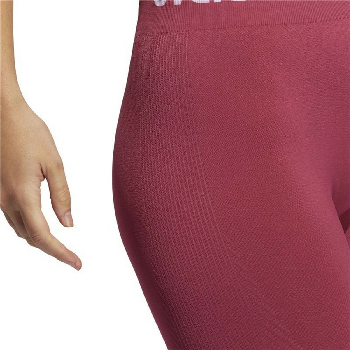 Adidas Aeroknit High-rise Women's Leggings - Red von Adidas | BYAG.