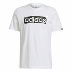 Adidas Brushstroke Logo Men's T-Shirt - White von Adidas | BYAG.