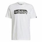 Adidas Brushstroke Logo Men's T-Shirt - White von Adidas | BYAG.